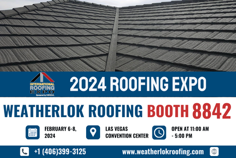 Weatherlok Metal Roofing to Showcase Cutting-Edge Solutions at the 2024 Roofing Expo